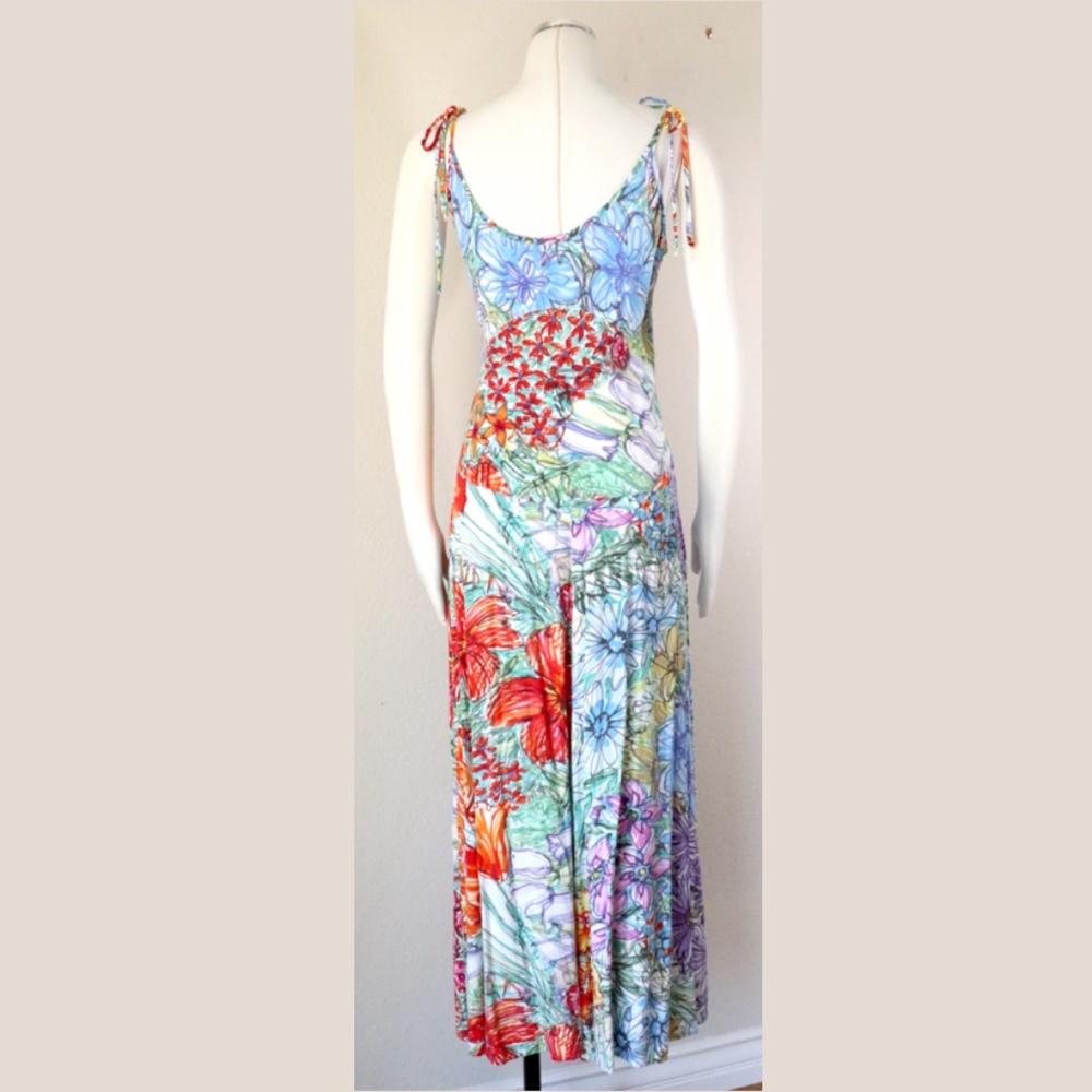 Jams World maxi Lilly dress in Eden print - Picture 3 of 12